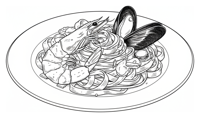 Scialatielli ai frutti di mare
